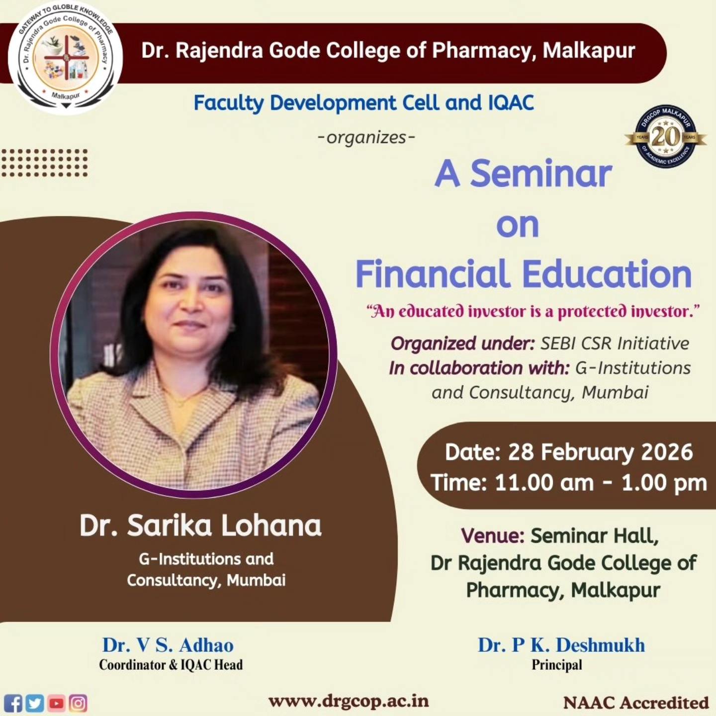Seminar on Financial Education